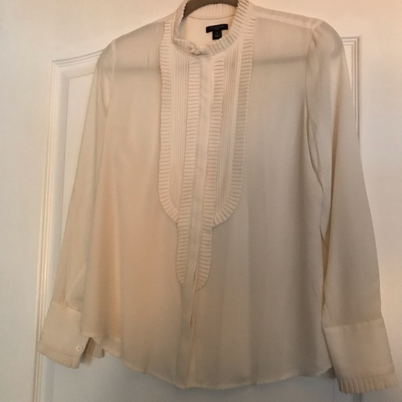 Tuxedo blouse. - Picture 2 of 2